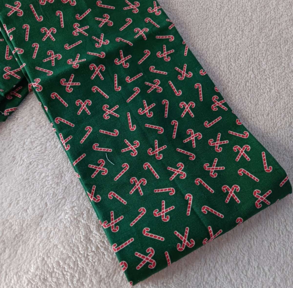 Handmade Scarf Towel Christmas Print
