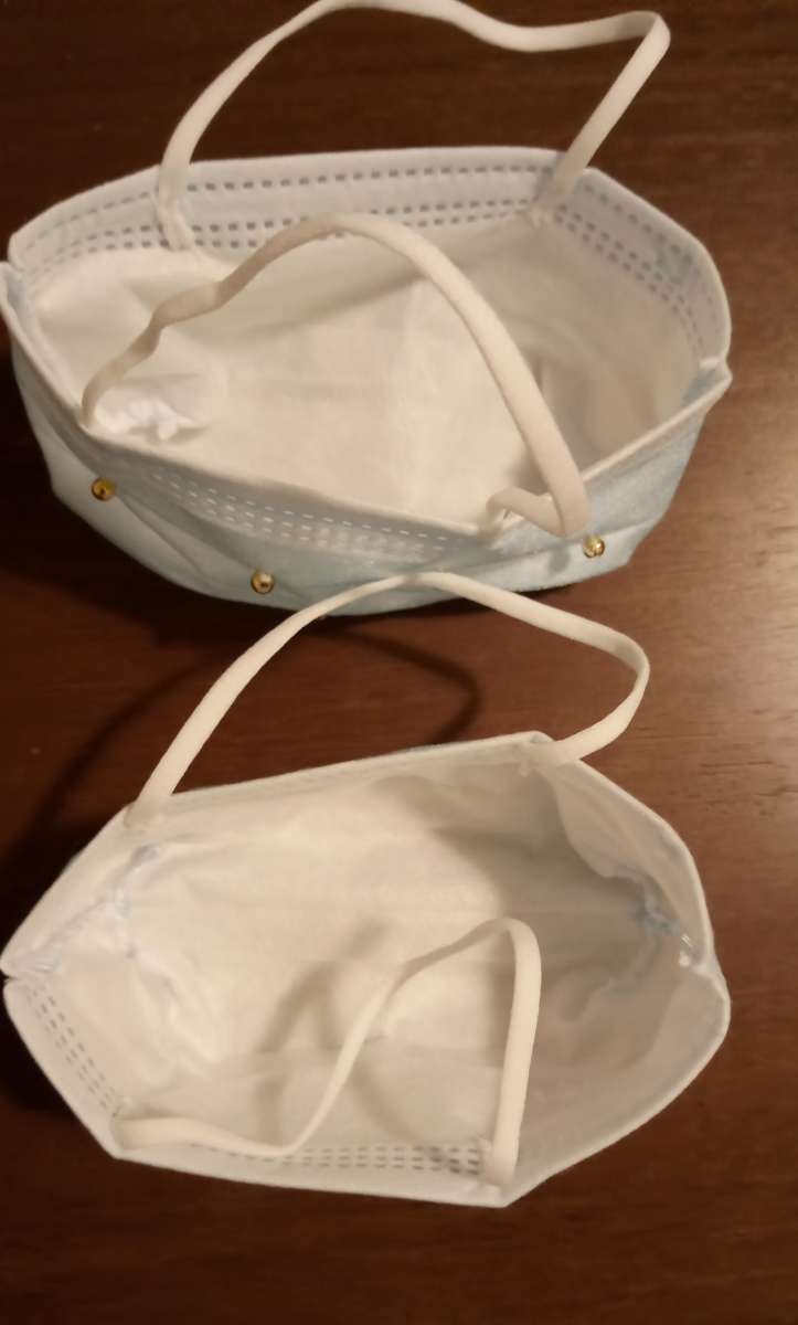 Handmade Mini Coin Purse Trinket bag set of 2