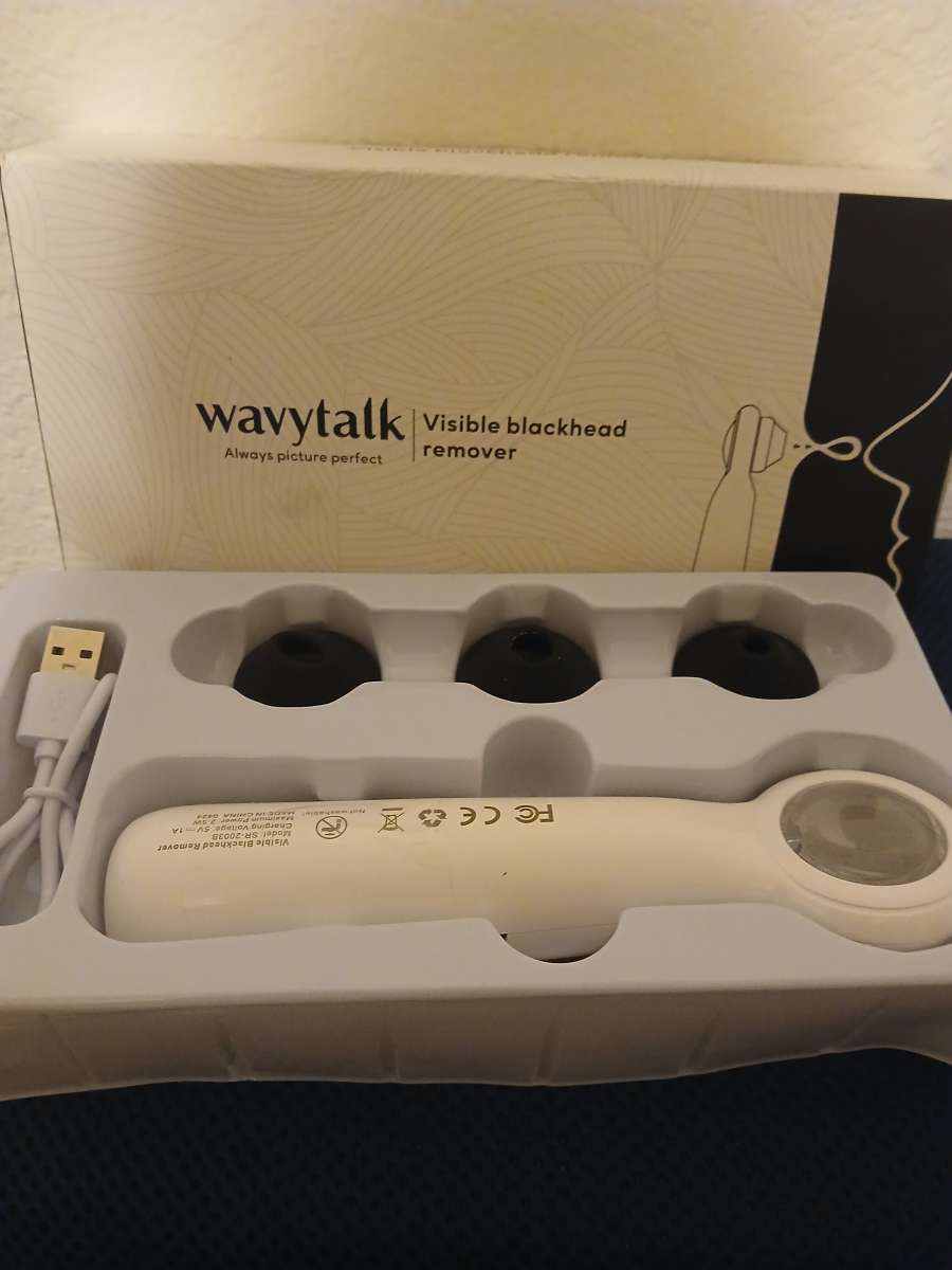 wavytalk blackhead remover w magnifyiner