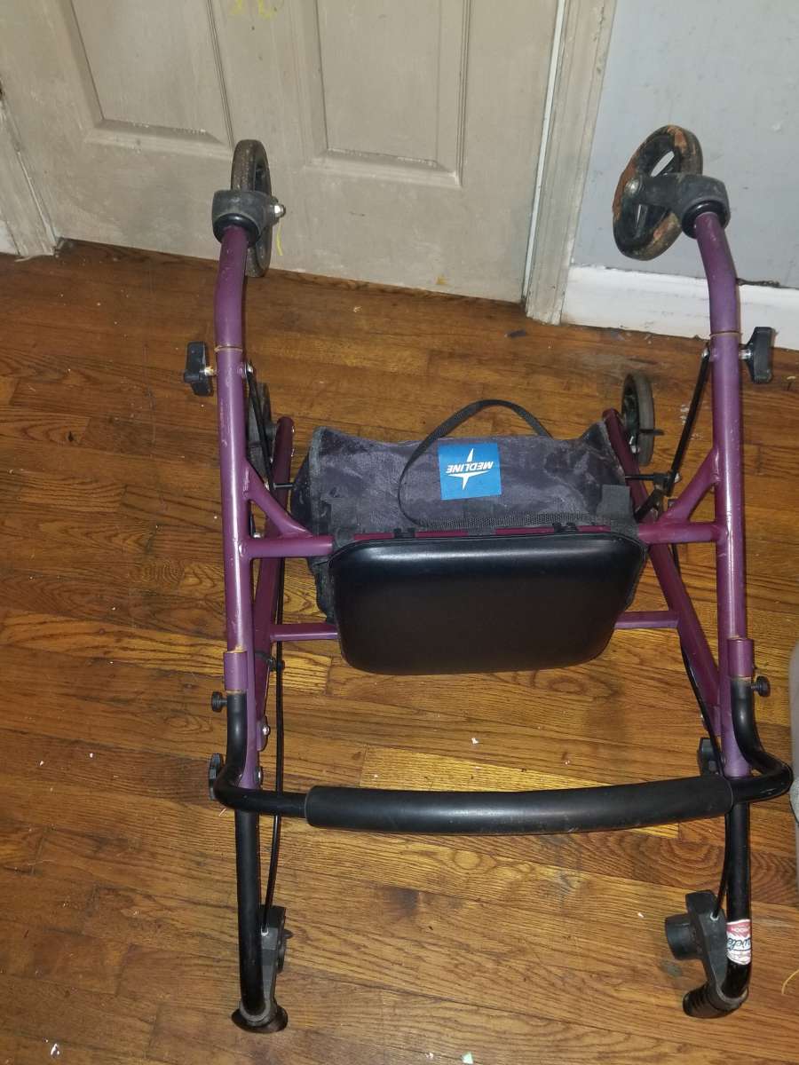 medline walker for elderly or disabled people