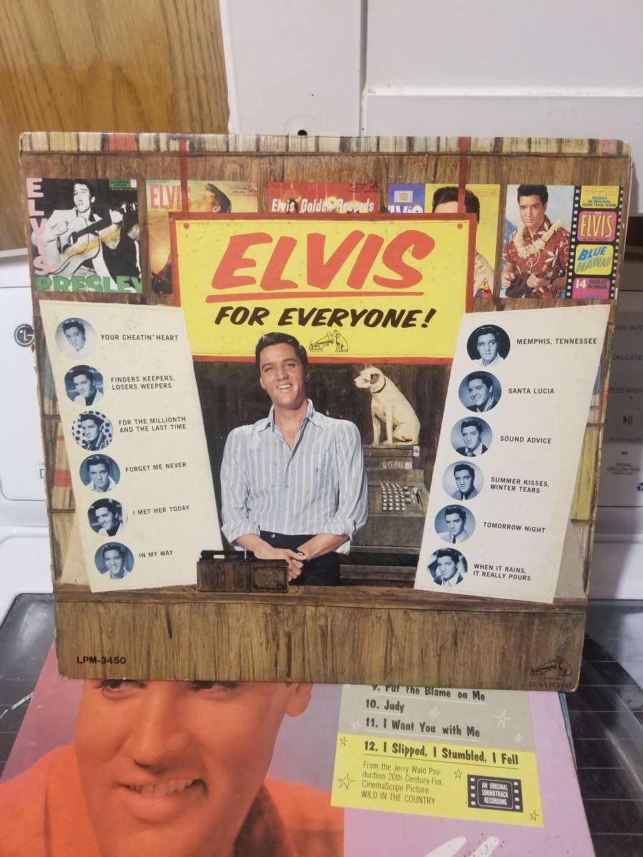vinyl elvis Presley records