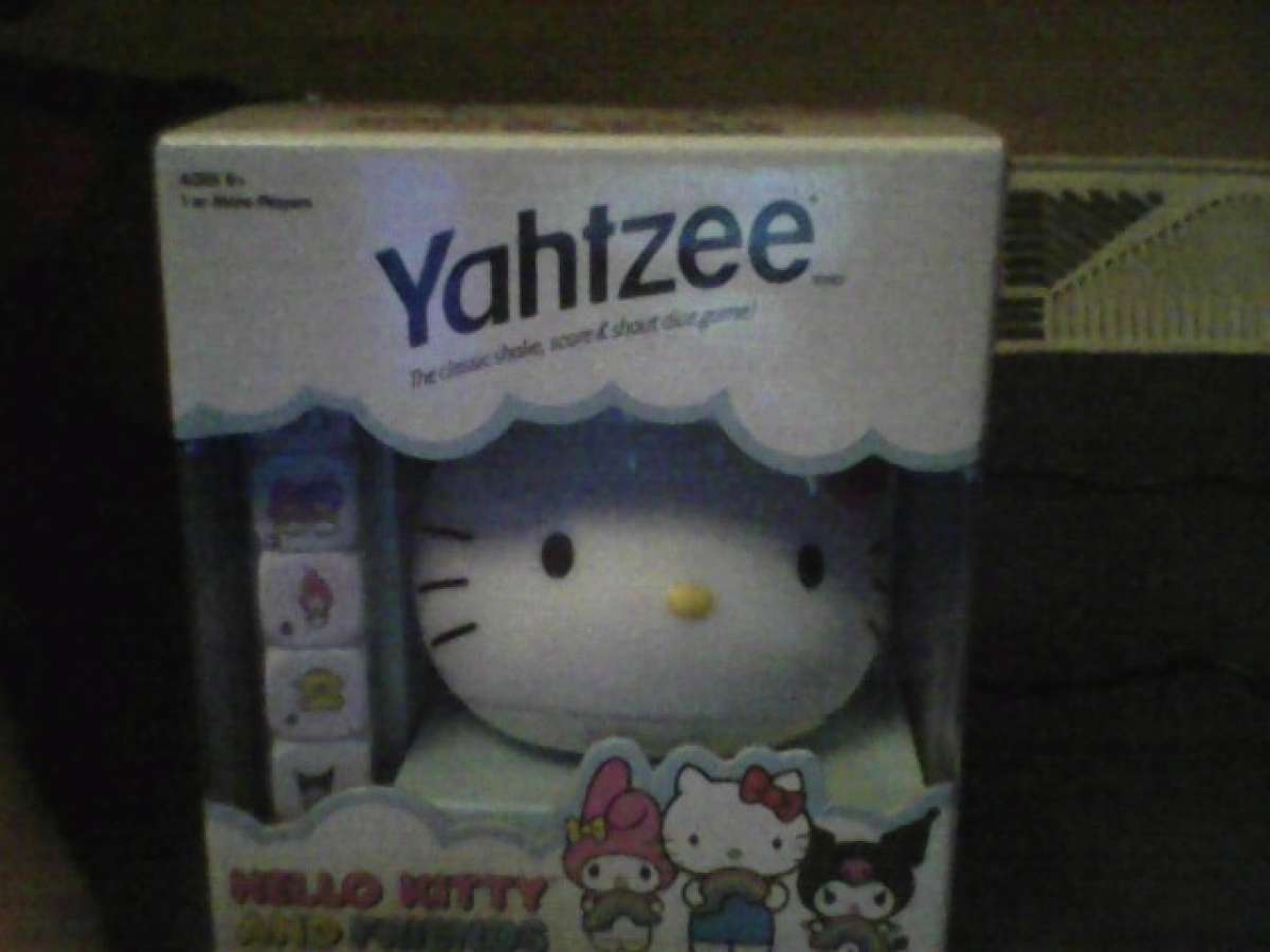 Hello Kitty Yahtzee