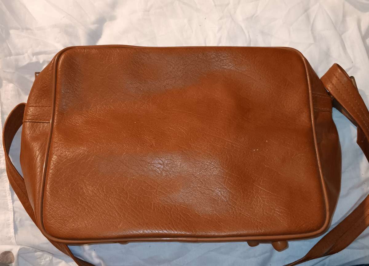 Vintage Brown weekender bag