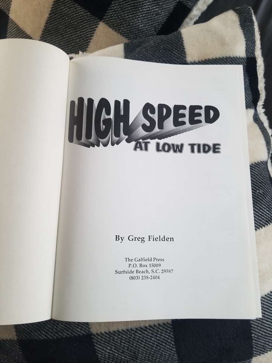 im Selling high speed at low tide a book about Nascar