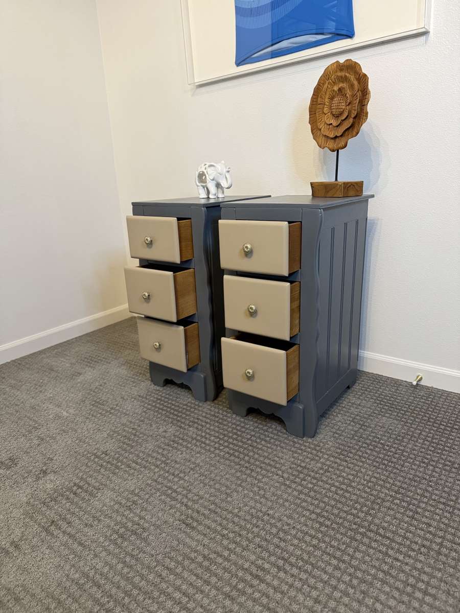 Set of Vintage Nightstands