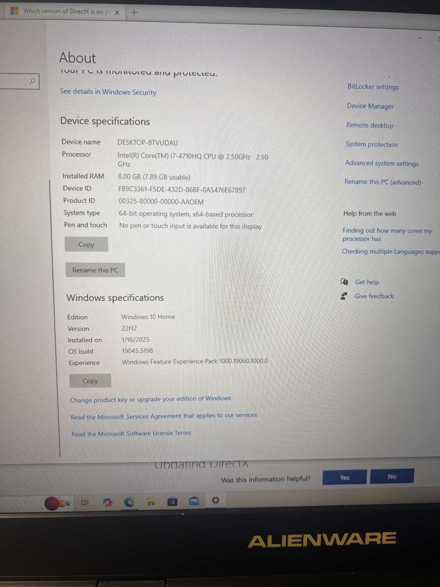 Alienware 17 R2 gaming laptop