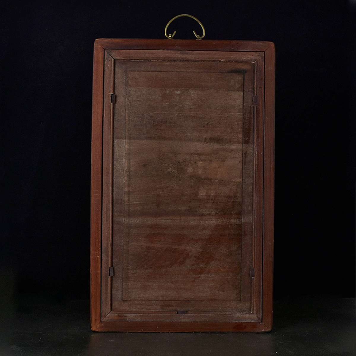 Asian blue and white porcelain painting Chinese antique porc