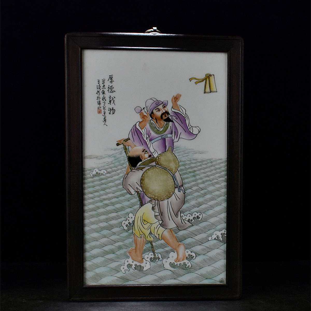 Chinese ceramic painting Asian antique porcelain