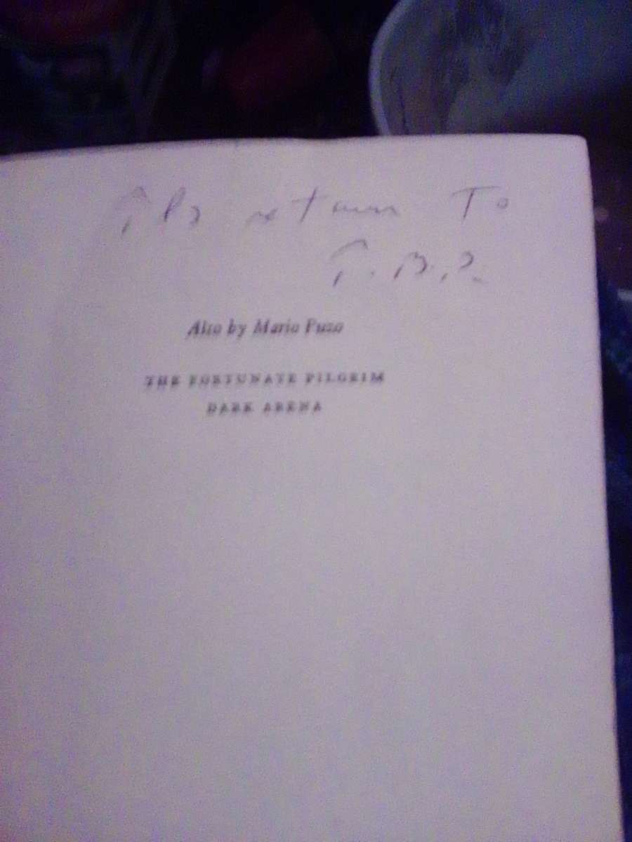 The Godfather First edition nineth impression