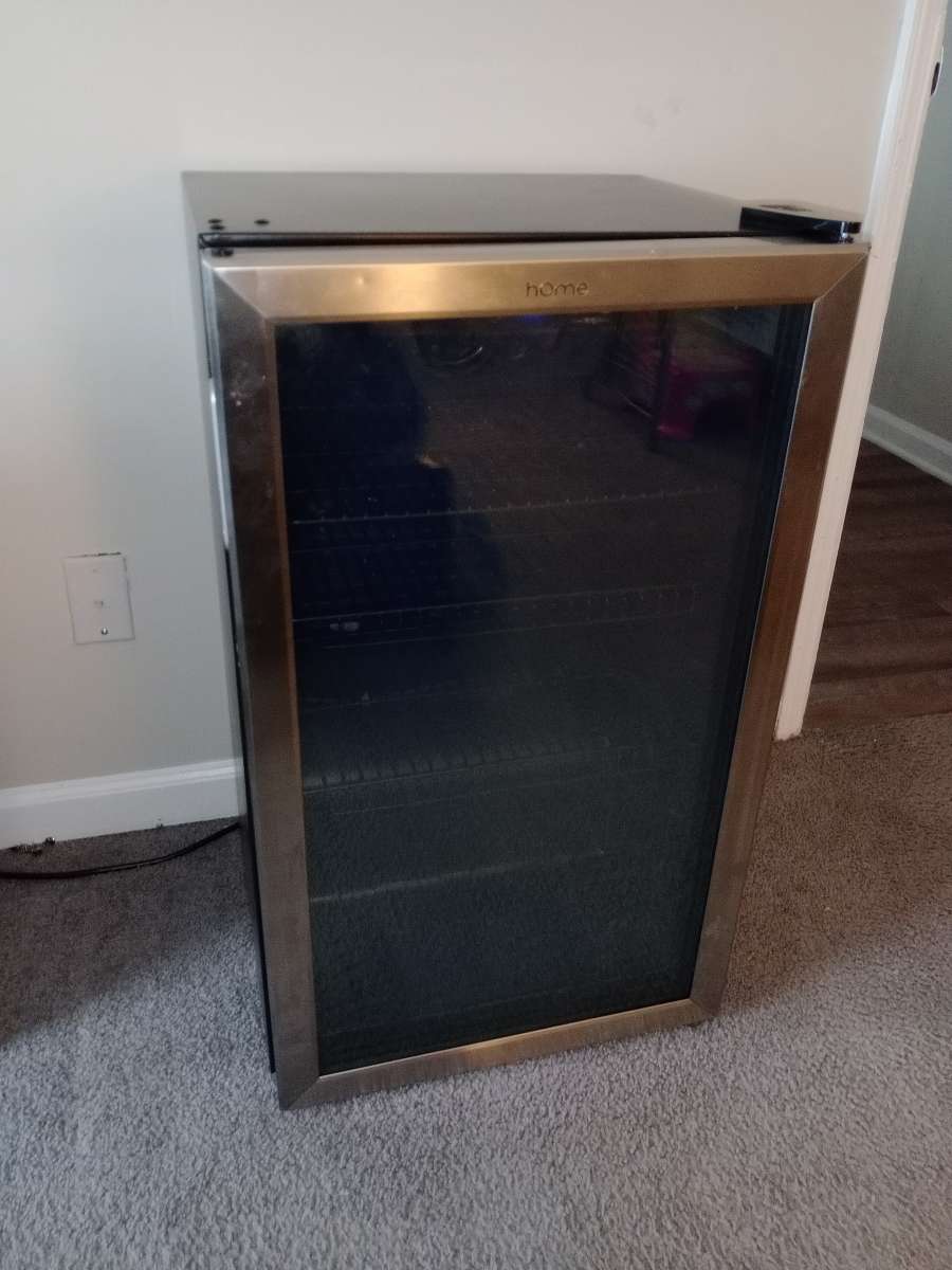 Mini Fridge with Glass Door