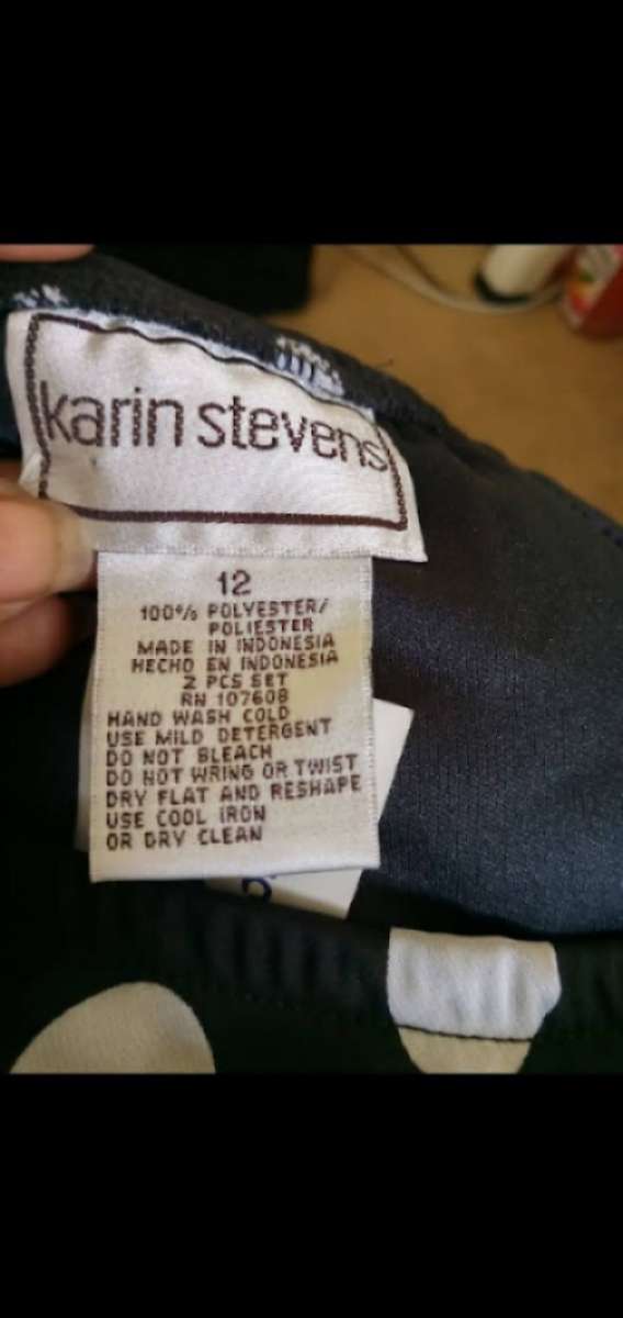 womens polka dot Skirt and Top