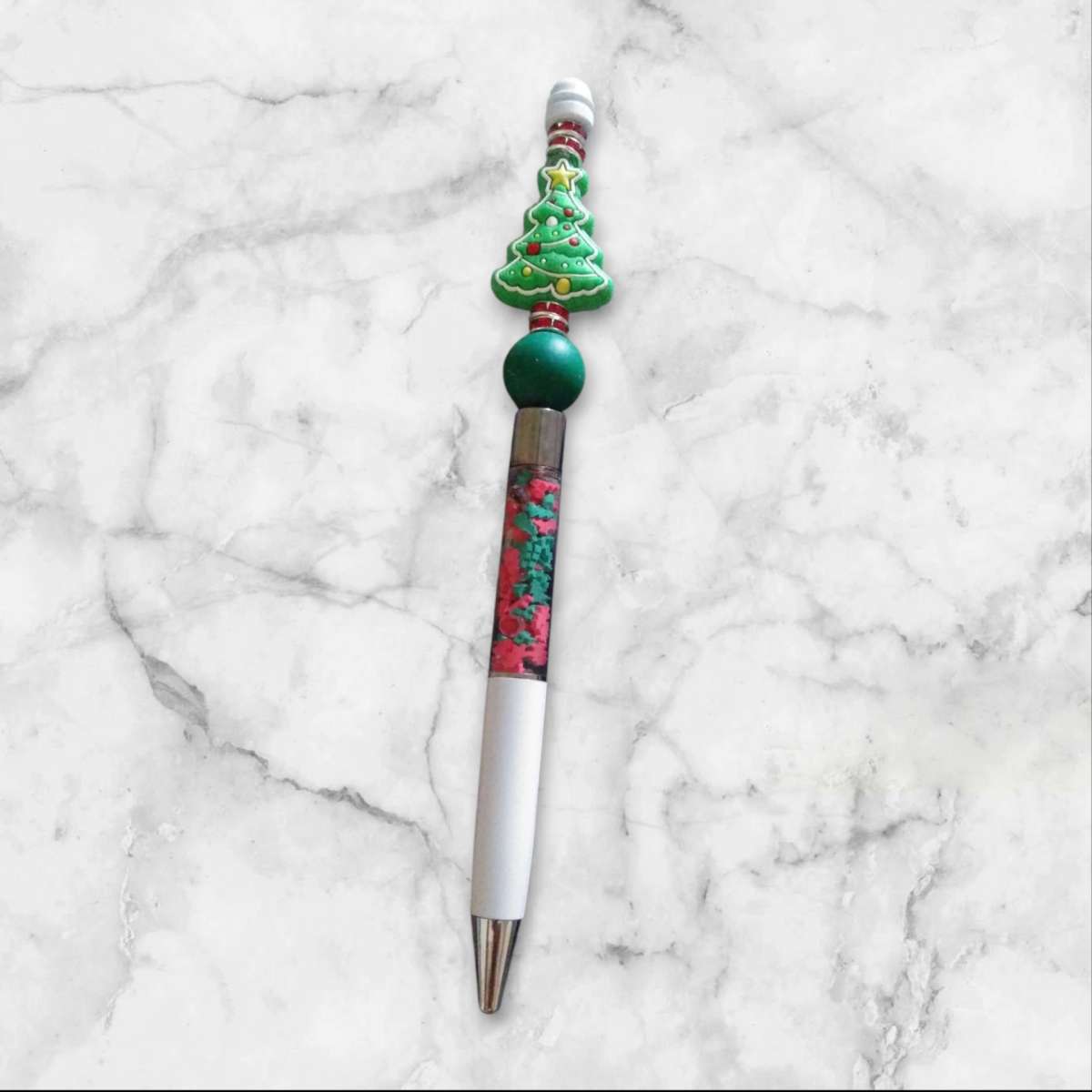 BEADABLE PENS CHRISTMAS TREE