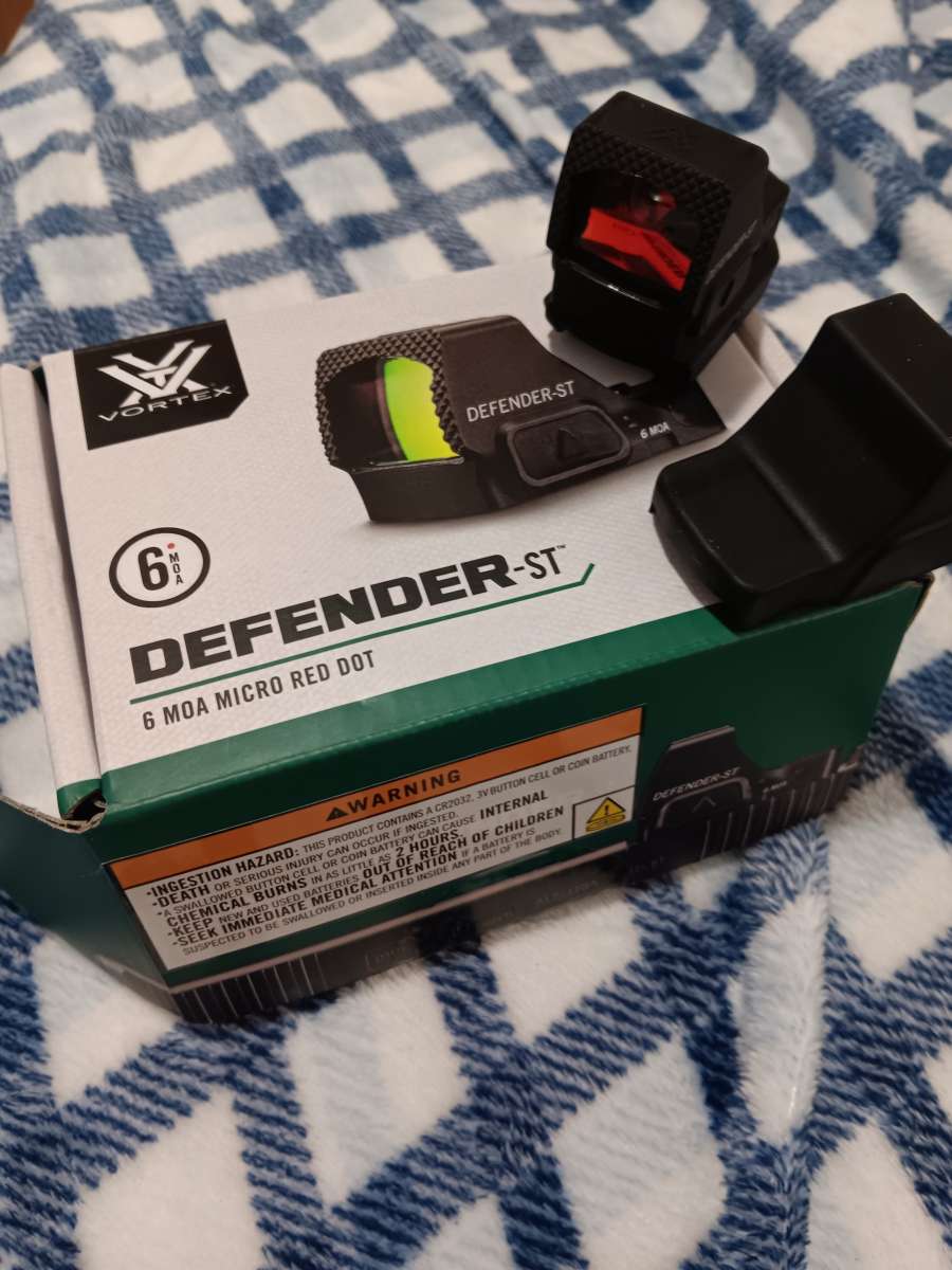 vortex defender st red dot
