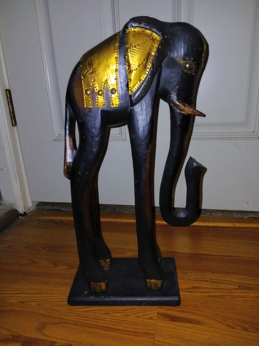Vintage Handcrafted Elephant