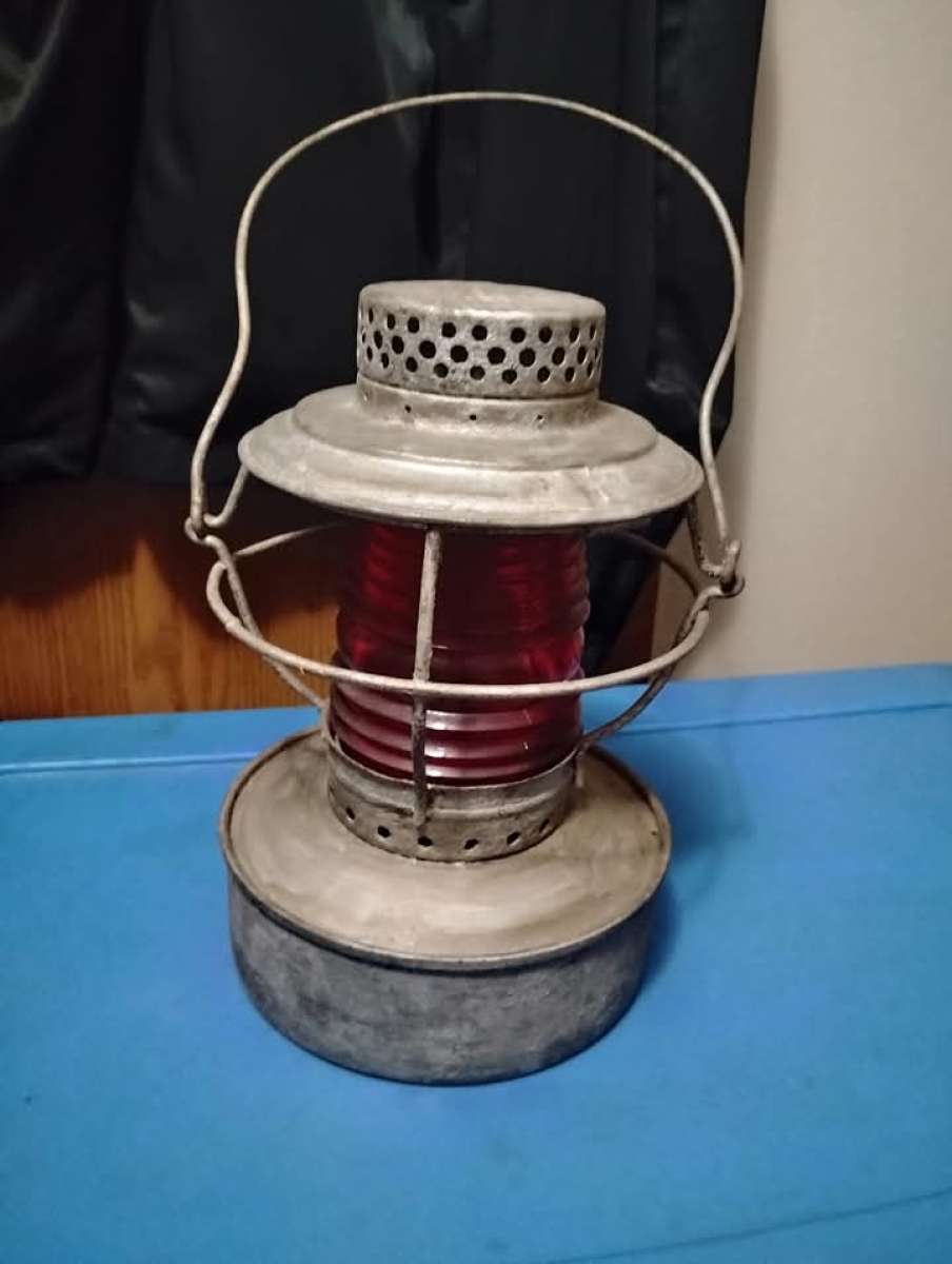 old rail road lantern