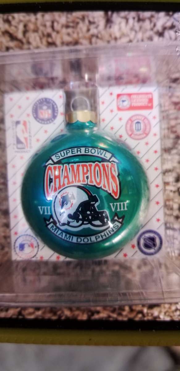 Miami Dolphins Ornaments
