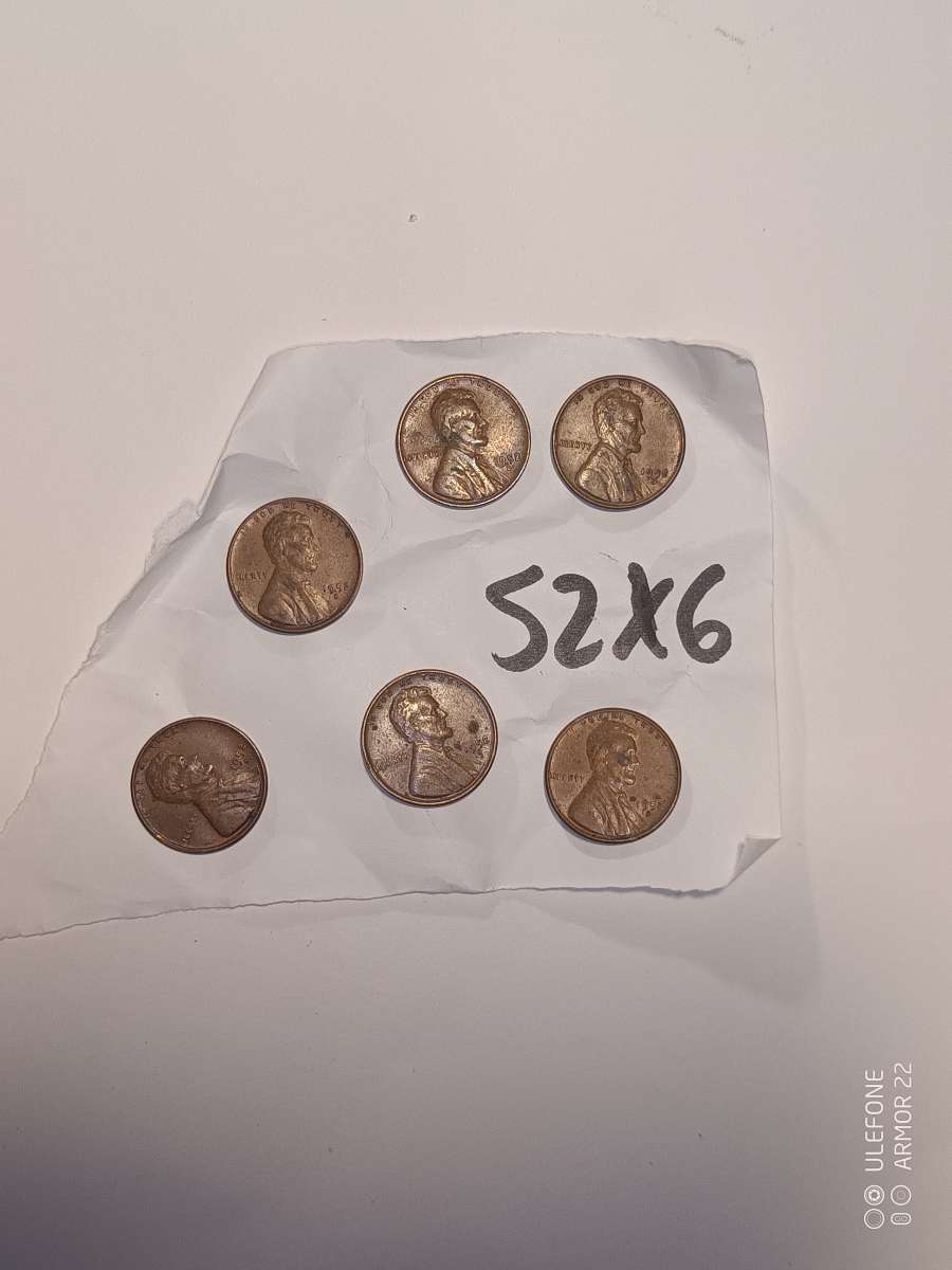 Wheat Pennys 5 Each B