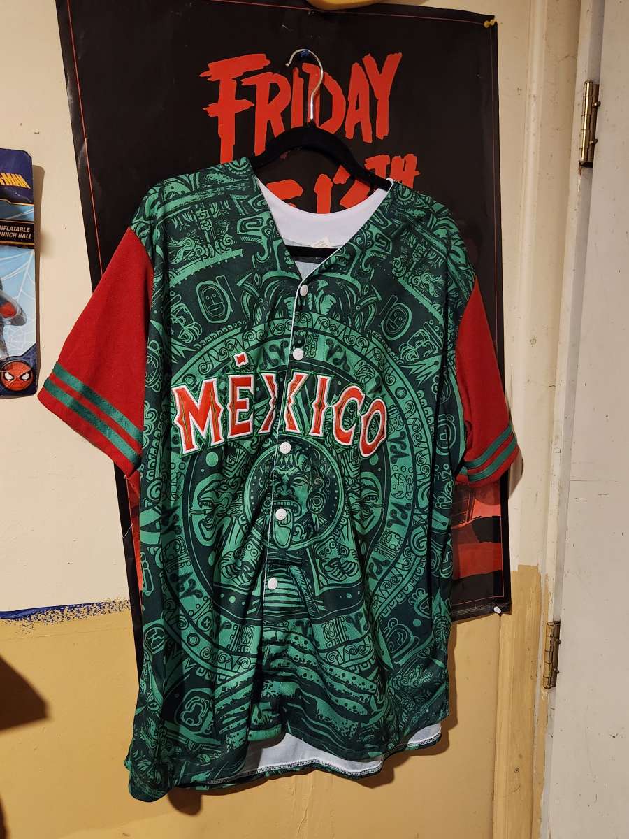 Mexico Aztec calendar jersey