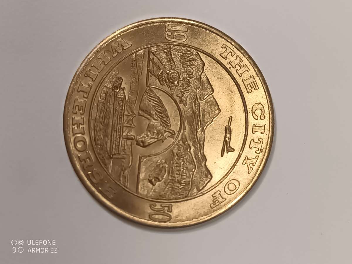 1950 Canada Klondike 1 Dollar Yukon Territory