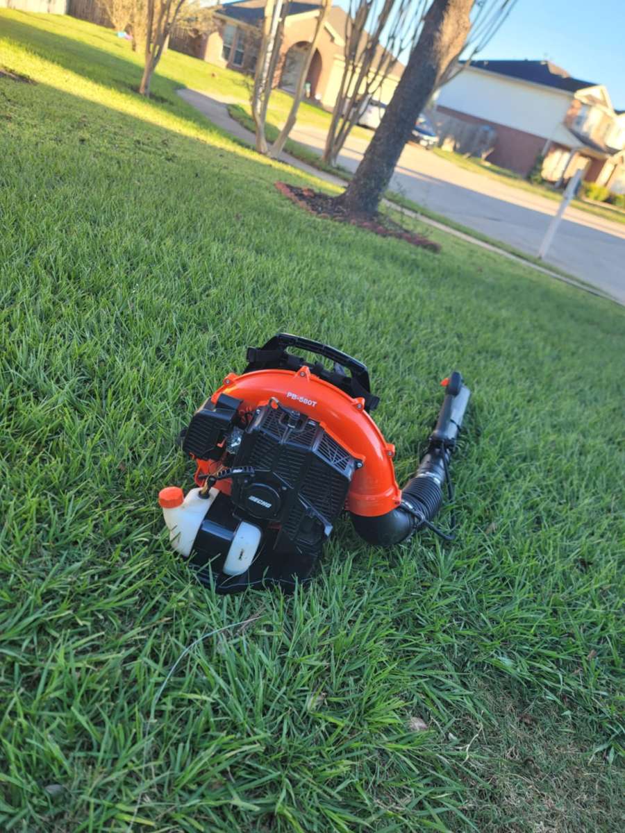 Echo Pb580T Backpack Blower Like New Working Very Good