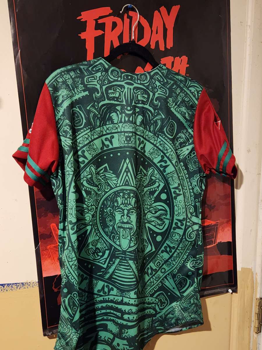 Los dodgers Aztec calendar jersey