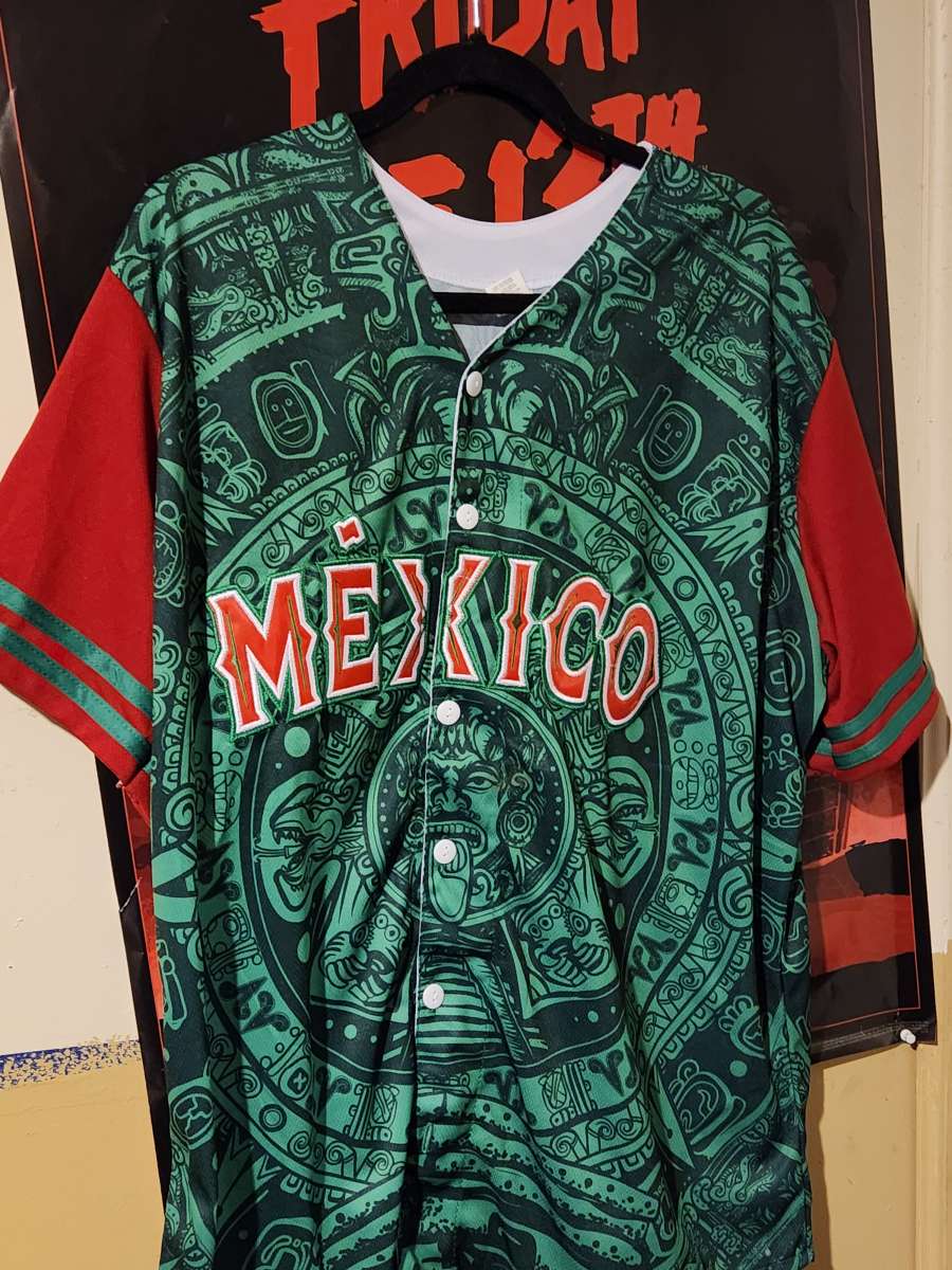 Mexico Aztec calendar jersey