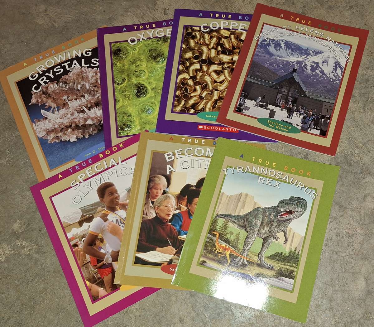Lot A True Book by Scholastic 7 books total