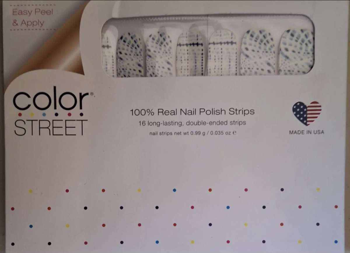 color street nail polish strips