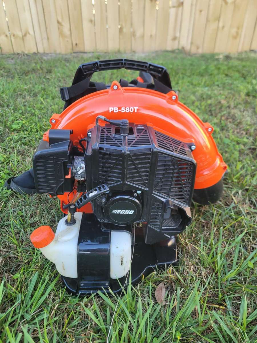 Echo Pb580T Backpack Blower Like New Working Very Good