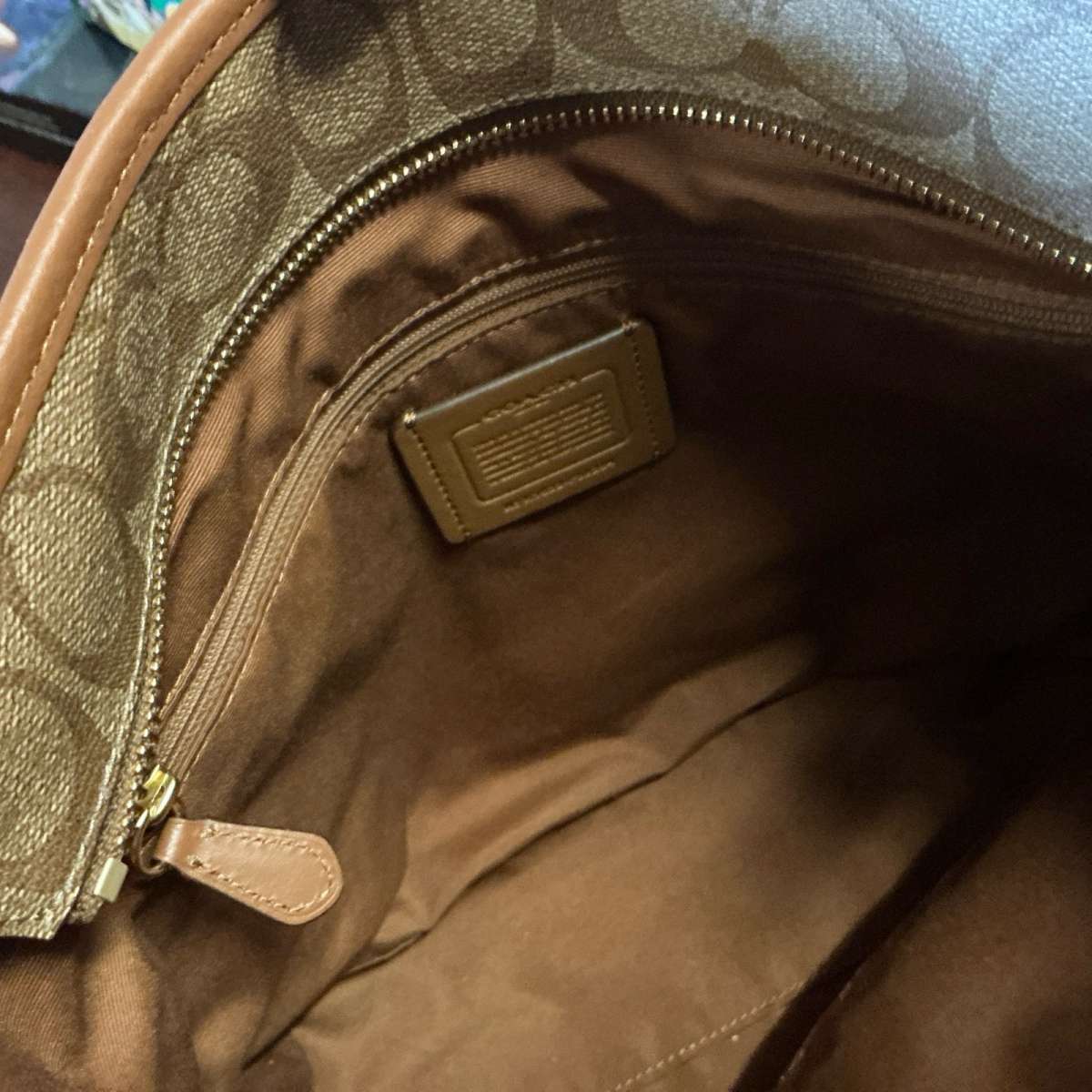 luxury designer coach hand bag