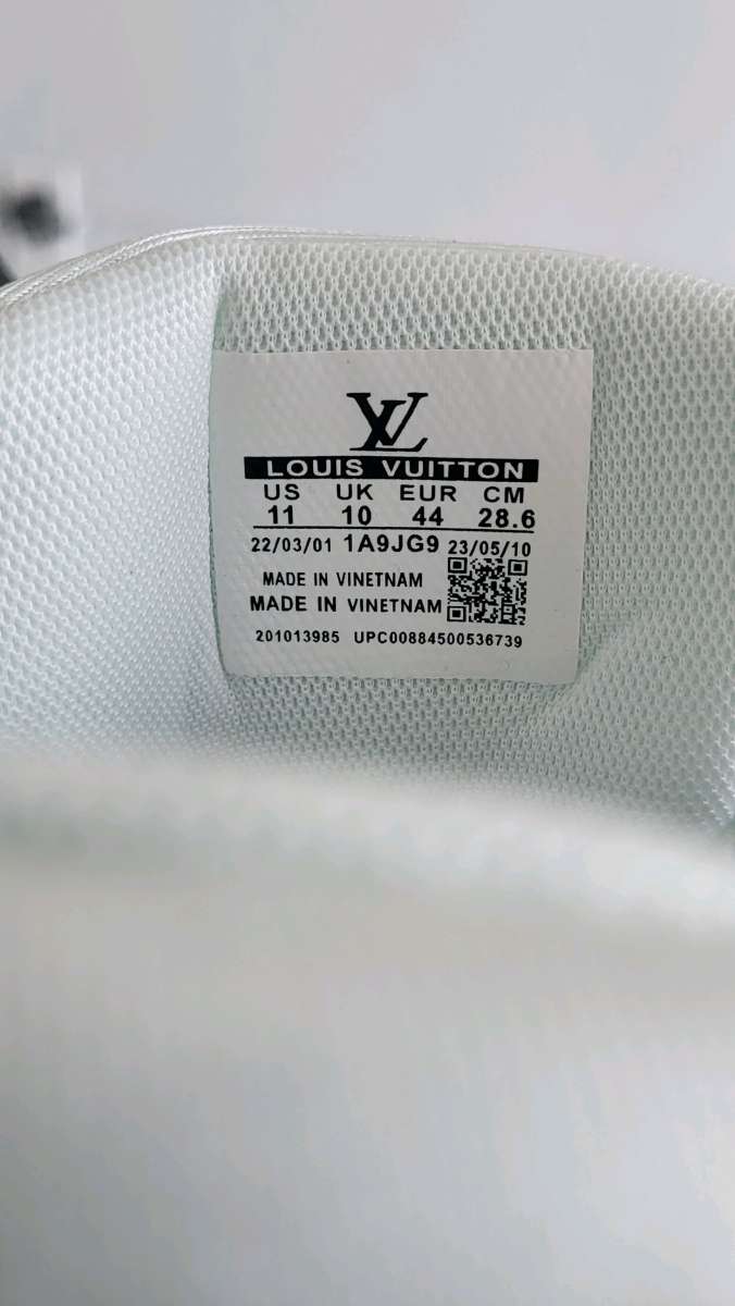 LV trainer sneakers