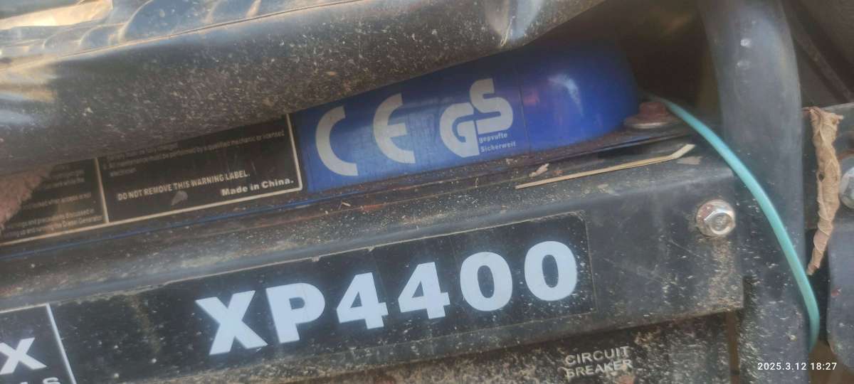 Powermax xp4400 gas generator