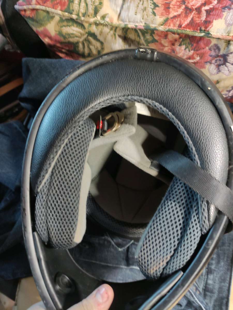 small motorcycle helmet with visor