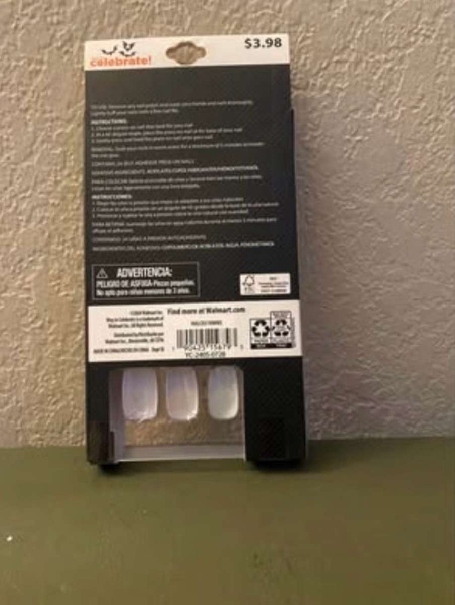 Halloween fake nails