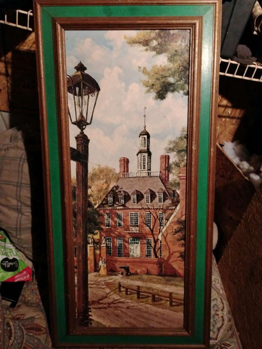 crafted by Franklin picture antique