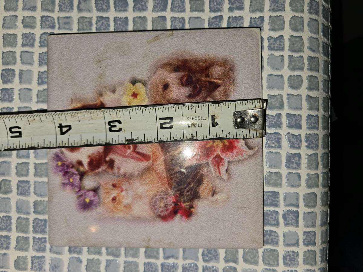 Dogs and Cars Ceramic Tile