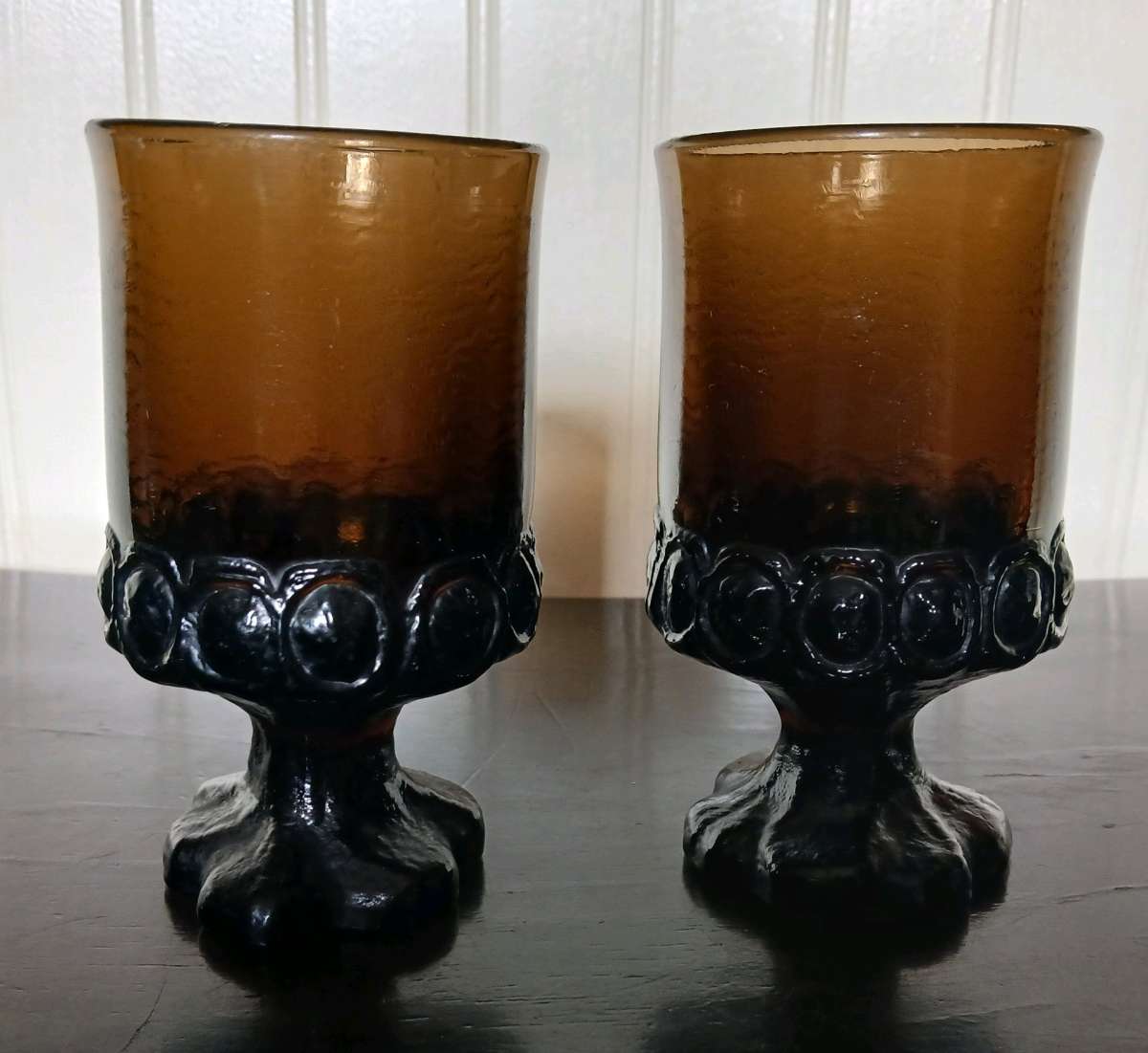 Smoked Wine Goblets