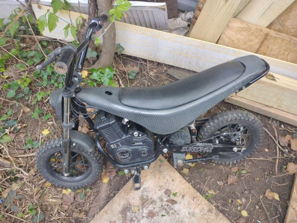 burromax mini electric bike carbon fiber