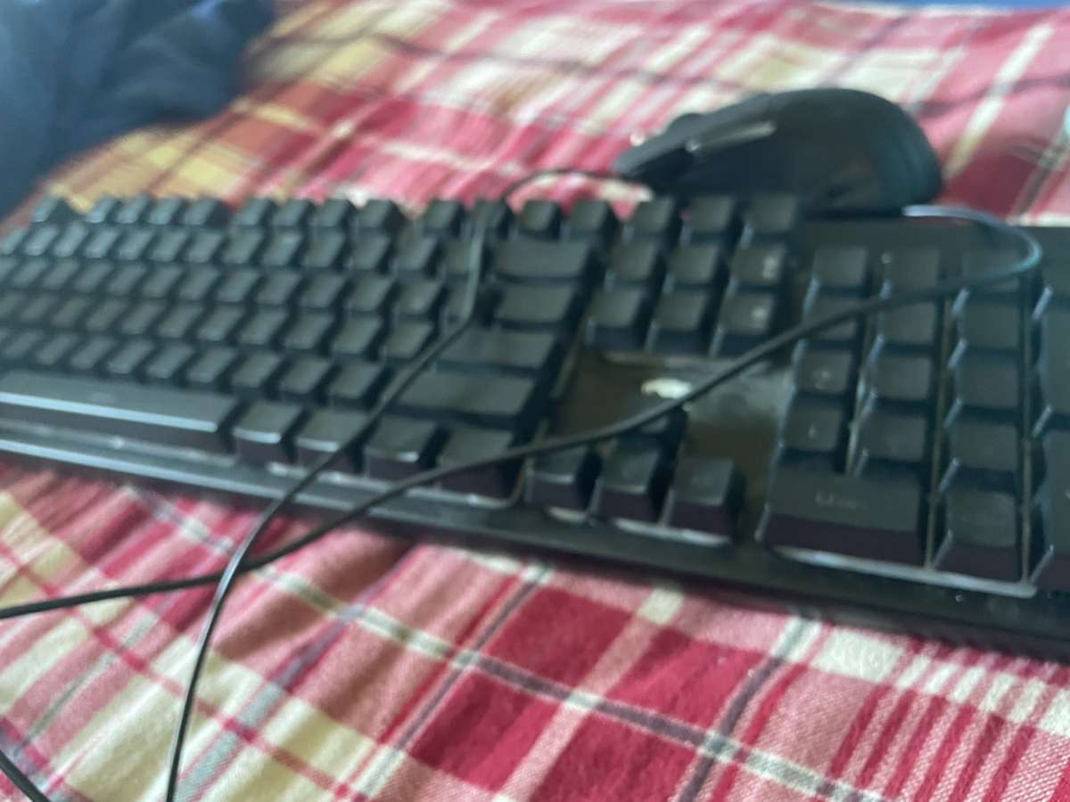 gaming mouse and keyboard