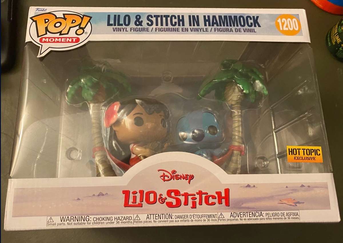 Hammock with stitch and lilo