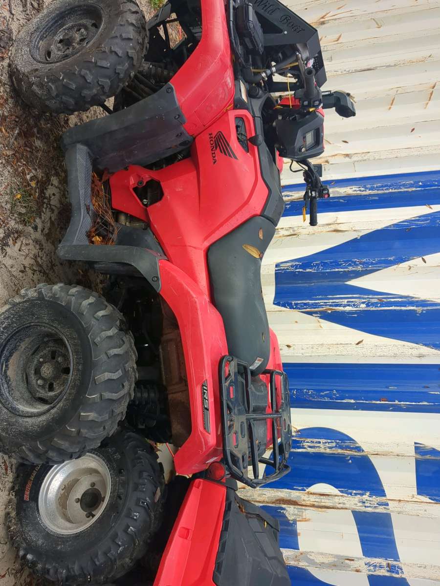 a Honda four wheeler