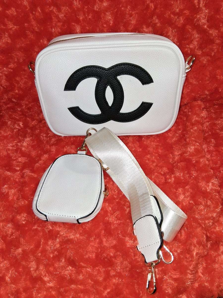 White Chanel Crossbody Bag