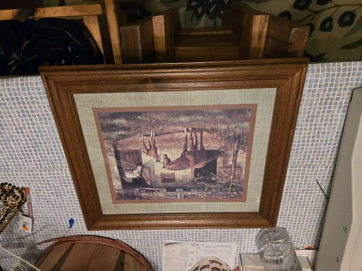 Deer print by Charles E Murphy