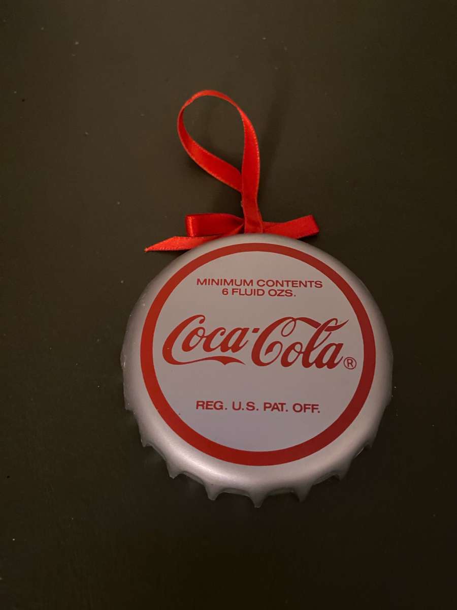 Coca Cola ornaments 1990