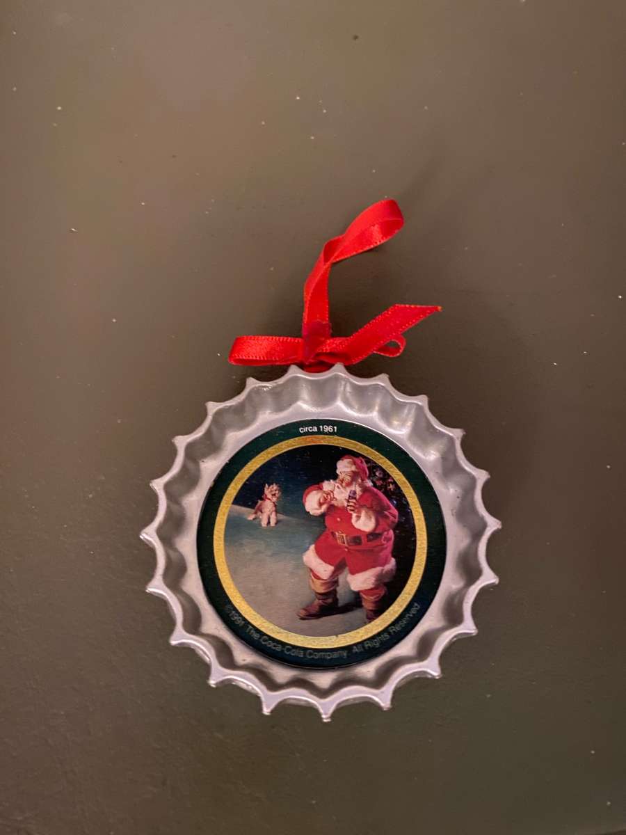 Coca Cola ornaments 1990