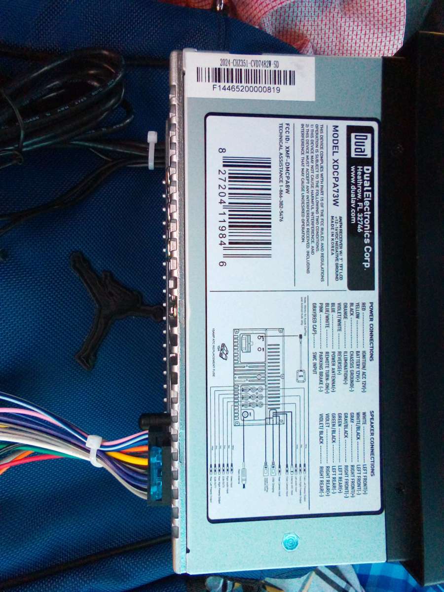 Dual Electronics double din car stereo