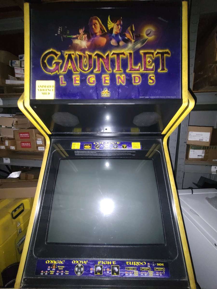 The Gauntlet Legends Arcade Cabinet