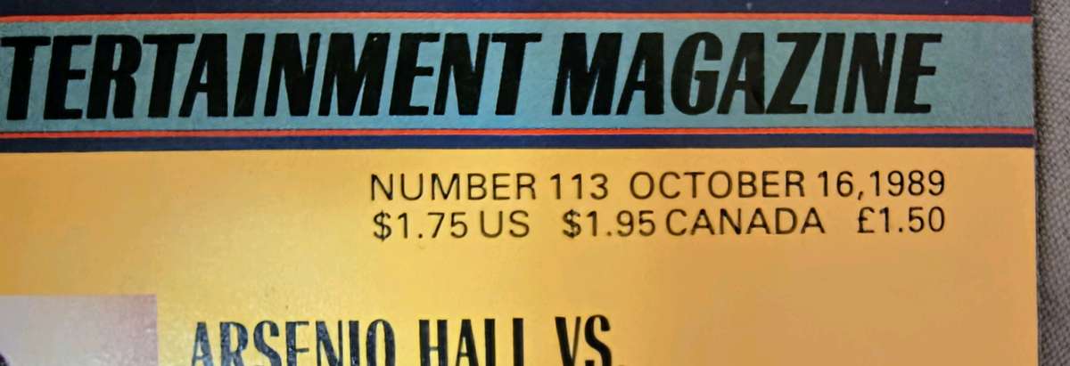US Magazine 113  Oct 16 1989  Hollywood Feuds