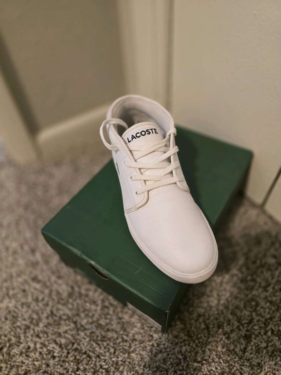 White Lacoste Sneaker