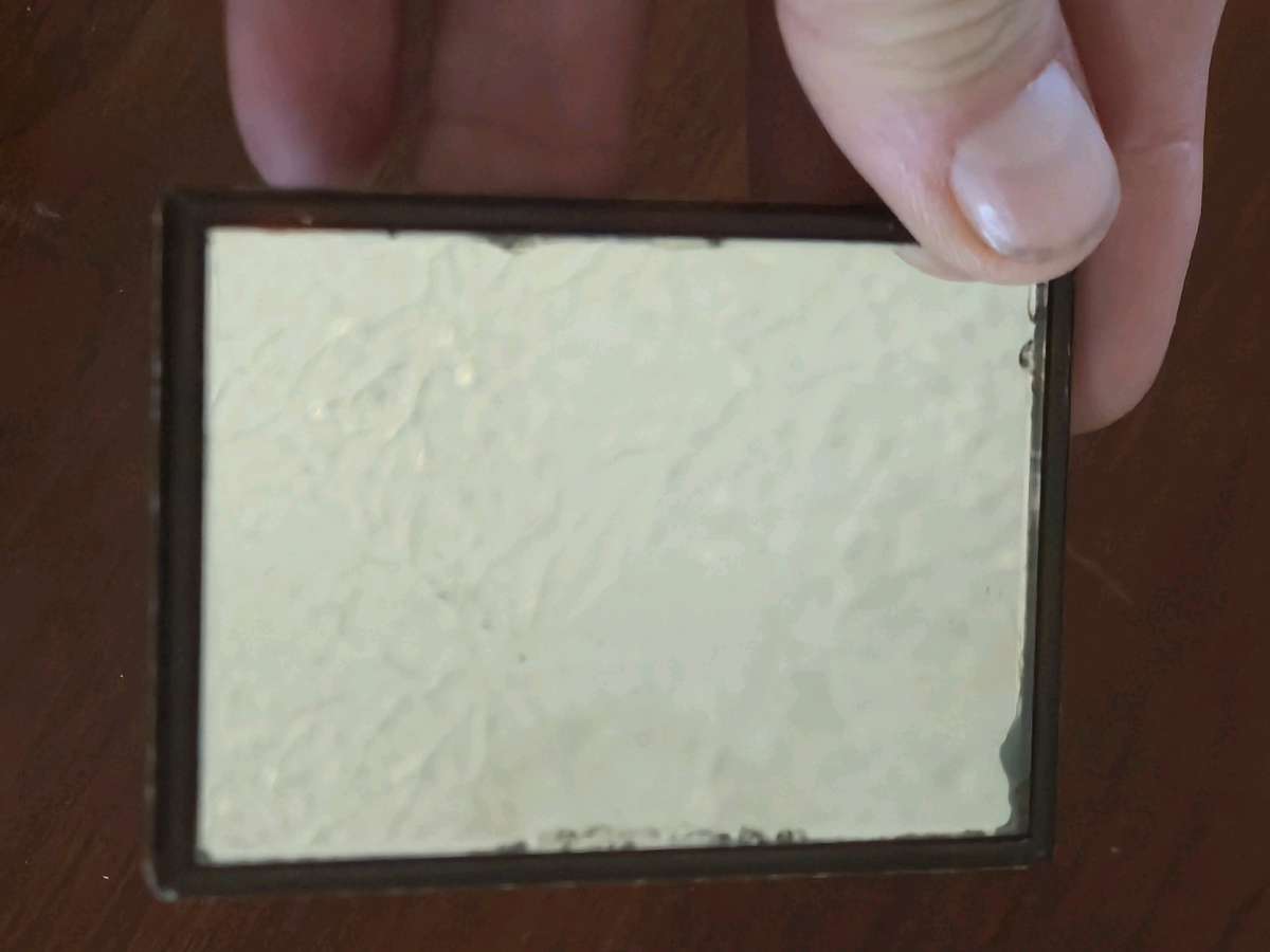 Small Vintage Handbag Mirror